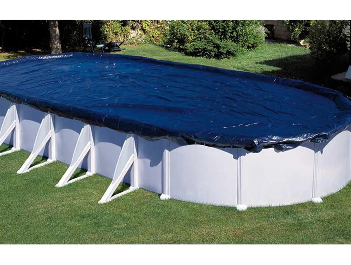 COUVERTURE HIVER POUR PISCINE HORS SOL OVALE