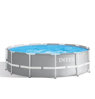 PISCINE INTEX PRISM 3,66x1,22 GRISE