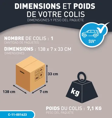 ECHELLE INOX DROITE 3 MARCHES (+PLATINES)