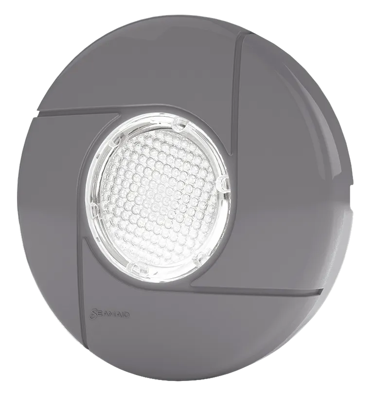 ENJOLIVEUR ROND GRIS FONCE POUR PROJECTEUR SEAMAID