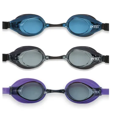 LUNETTES DE NATATION RACING PRO 8 ANS ET +