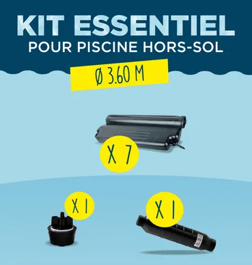 KIT HIVERNAGE PISCINE HORS SOL Ø3,60M