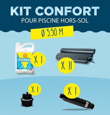 KIT HIVERNAGE PISCINE HORS SOL Ø5,50M