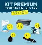 KIT HIVERNAGE PISCINE HORS SOL 5,00x3,00