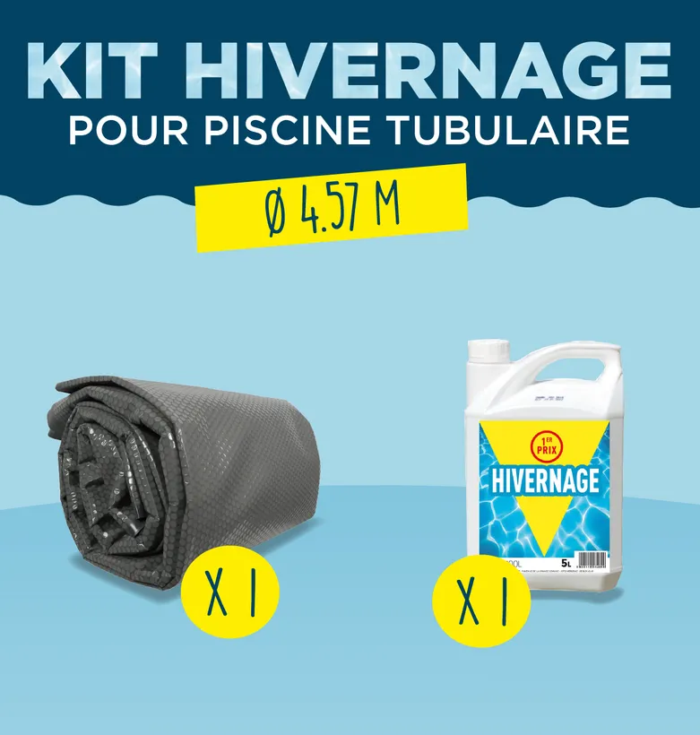 KIT HIVERNAGE PISCINE TUBULAIRE Ø4.57M