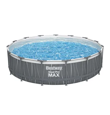 PISCINE BESTWAY  STEEL PRO MAX RONDE 4,57 x 1,07