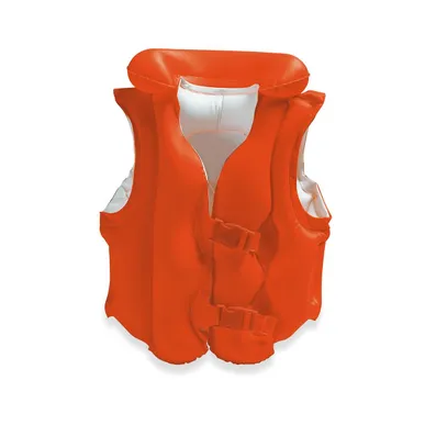 GILET DE NATATION ORANGE